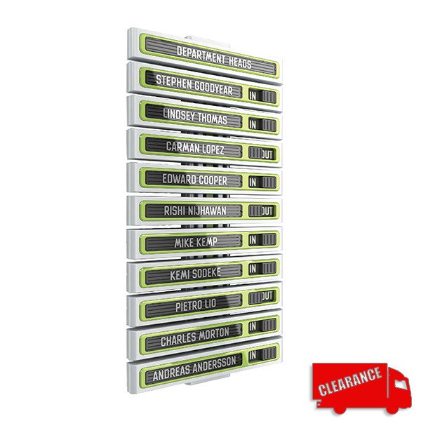 Got To Have One Staff In Out 10 Names Board Attendance Fire Name Boards Drill Slots Muster Space T Co Uvihcqqvyh