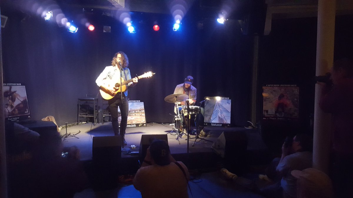 melanie_stangl's tweet image. Had an awesome time covering the @capturedpgh Concert Photography workshop at @ClubCafeLive last night for @SndSceneExpress. Great discussion and performances! Here's the headliner, the very talented JD Eicher (taken with my phone):