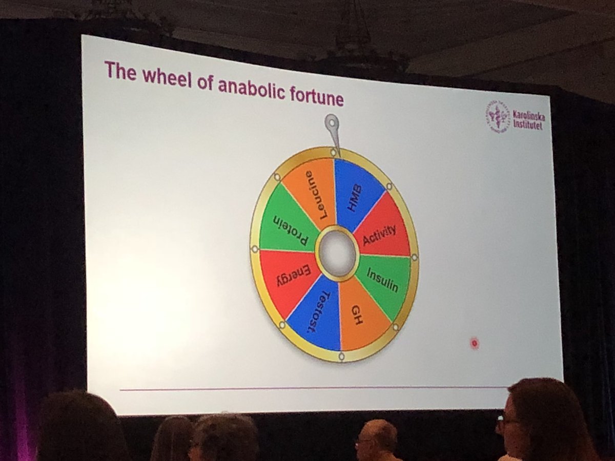 LSChapple's tweet photo. Fascinating presentation by Olav Rooyackers @icu_metabolism on potential therapies to reduce muscle wasting in critical illness. https://t.co/k7yqi4DSnk