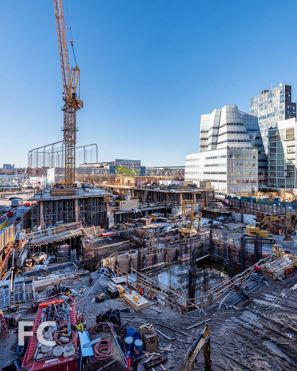 Construction Update: 76 11th Avenue  by <a href="/BjarkeIngels/">BjarkeIngels</a> and <a href="/HFZCapitalGroup/">HFZ Capital Group</a>. 
fieldcondition.com/blog/2018/1/25…