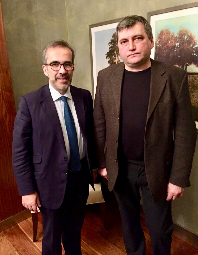 🔵 EPP VP #Rangel has wrapped up his visit to #Minsk with civil society mtg &amp; a round table discussion on the role of political parties. Dialogue btw opposition &amp; gov needs to be enhanced and be more inclusive, especially before local #elections in Feb.