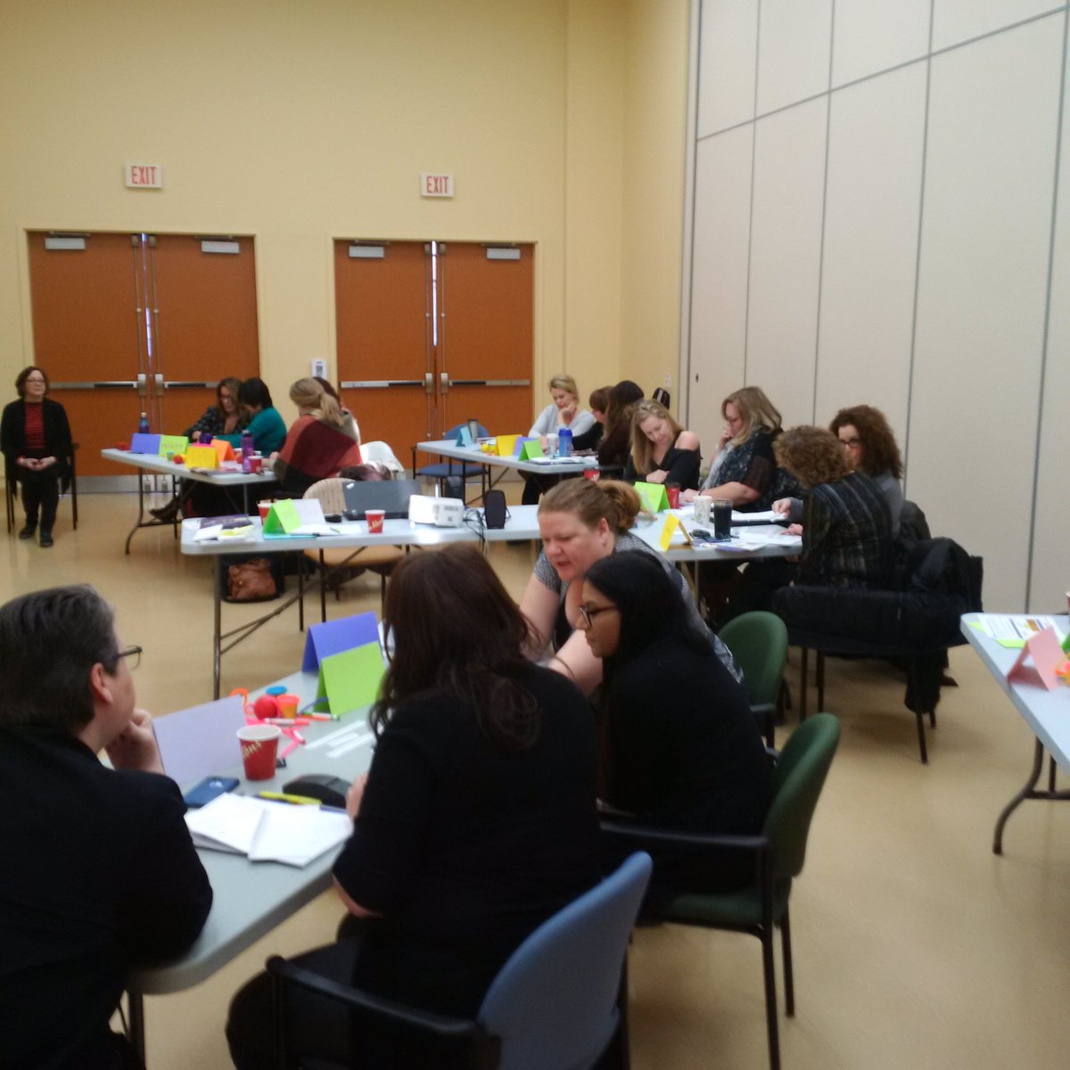 Terrific morning with another great group of #advancecareplanning champions working hard learning how to help others have the #conversations that matter. You are leading the #ACP way in #WaterlooWellington @alzsocww @CMHAWW @EastWellCS @Trinity_Village @WW_LHIN @CdnCareplanners