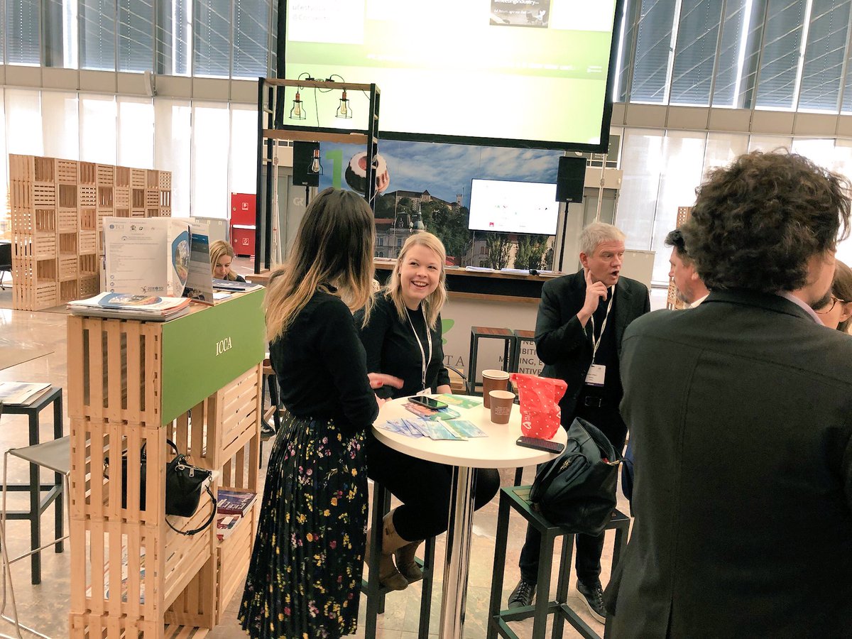 SinaBuente's tweet photo. The #ICCAWorld table at #Conventa2018 was THE meeting point. @ICCAEurope https://t.co/S3UfuMzvxp