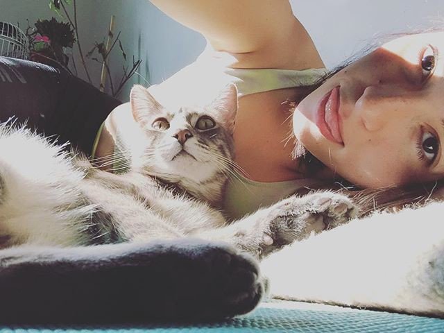 Reposting @gloriiiacastro:
🌤🌻🍃🧘🏻‍♀️🐈
.
#cat #cats #catlover #catlady #catsagram #catsofinstagram #meow