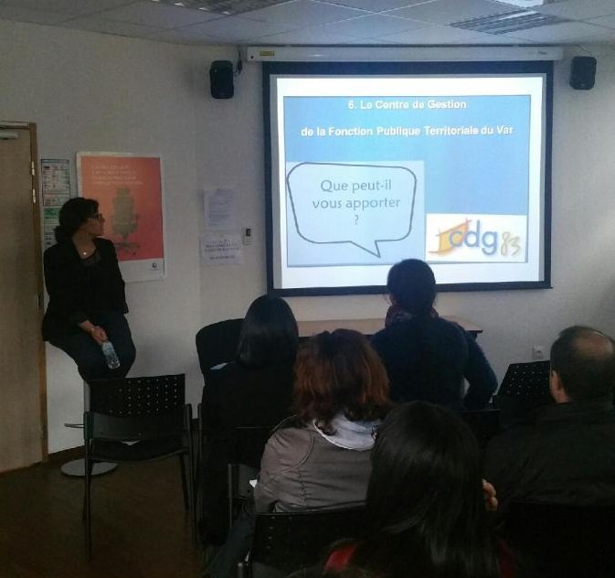 ZAMPOLINImarc's tweet photo. #Poleemploi Cannet Cœur du #Var : Présentation des modes de #recrutement dans la fonction publique en #Partenariat avec le Centre de Gestion 83 #Cdg83 https://t.co/HhF9caDGJ3