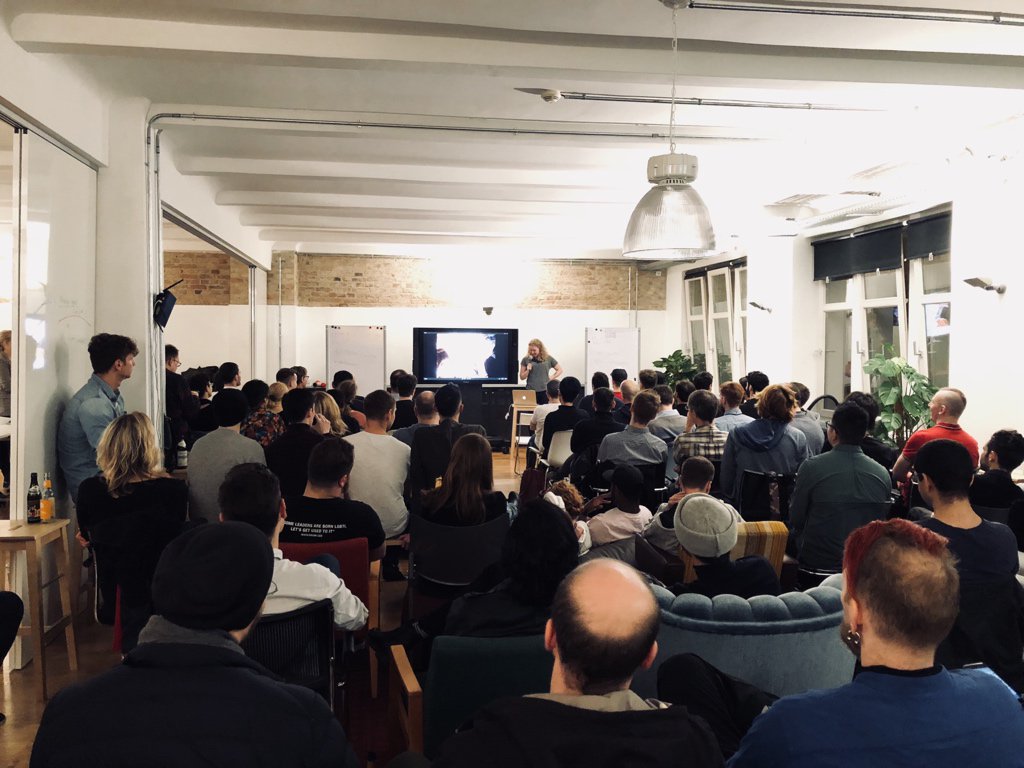 polexa's tweet image. #unicornsintech meetup at Infosys Fabrik (just 1 of 4 tech meetups tonight at Backfabrik)