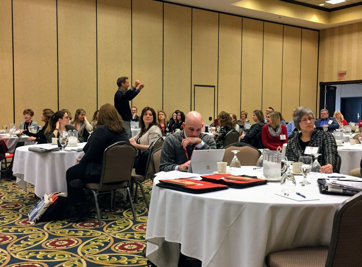WPELRA's tweet photo. It's  a beautiful morning in Sheboygan, WI and the 2018 WPELRA ATC is off and running. We have a great turnout this year and looking forward to two great days of training. Pictured below is keynote speaker, Randy Fox and Jason Sheffield from Willis Towers Watson. #wpelra2018 https://t.co/IOEOS0wIKl