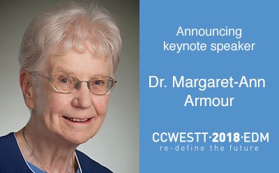 We are thrilled to welcome Dr Margaret-Ann Armour as a conference keynote speaker. For more than a quarter century, Dr. Armour has been Canada’s premier ambassador of science, volunteering tirelessly to encourage girls &amp; young women to consider careers in sciences and engineering