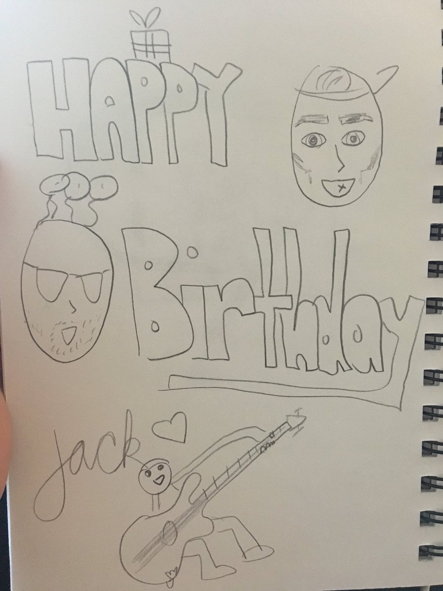 Poorlydrawnsws's tweet photo. Happy birthday @JackSWS 👏🏻 this took me forever!!! Can’t wait to see u Saturday https://t.co/muAuB1VvWB
