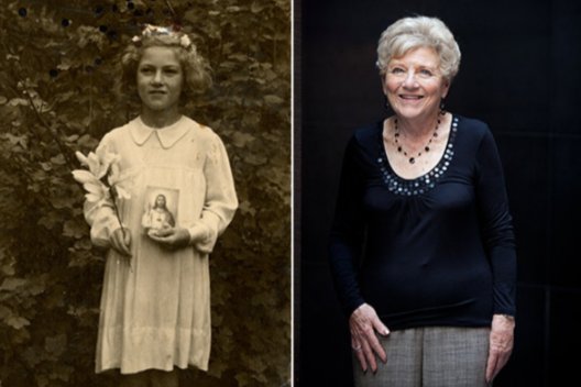 HolocaustMuseum's tweet photo. Holocaust Survivor Halina Peabody recalled how, at 6, she had to learn a new identity and the practices of a Catholic so that she wouldn’t be discovered as a Jew. #WeRemember #AskWhy
https://t.co/zGCsuLnTD0 … https://t.co/qr8BNFujKE