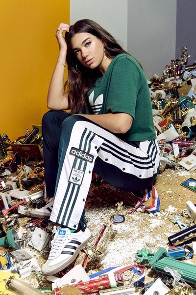 dlipanews's tweet photo. Dua Lipa for Adidas Originals! https://t.co/ObOHKZk3Pw