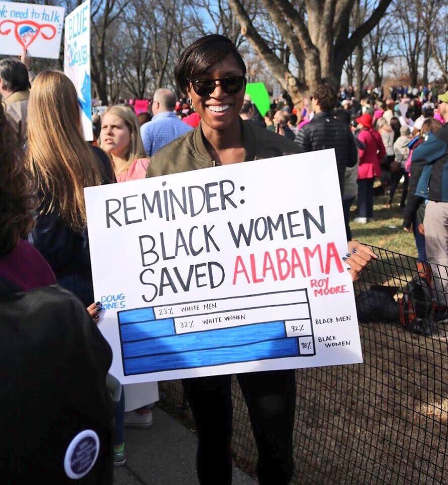 #WomensMarch2018 #AlabamaSenateElection