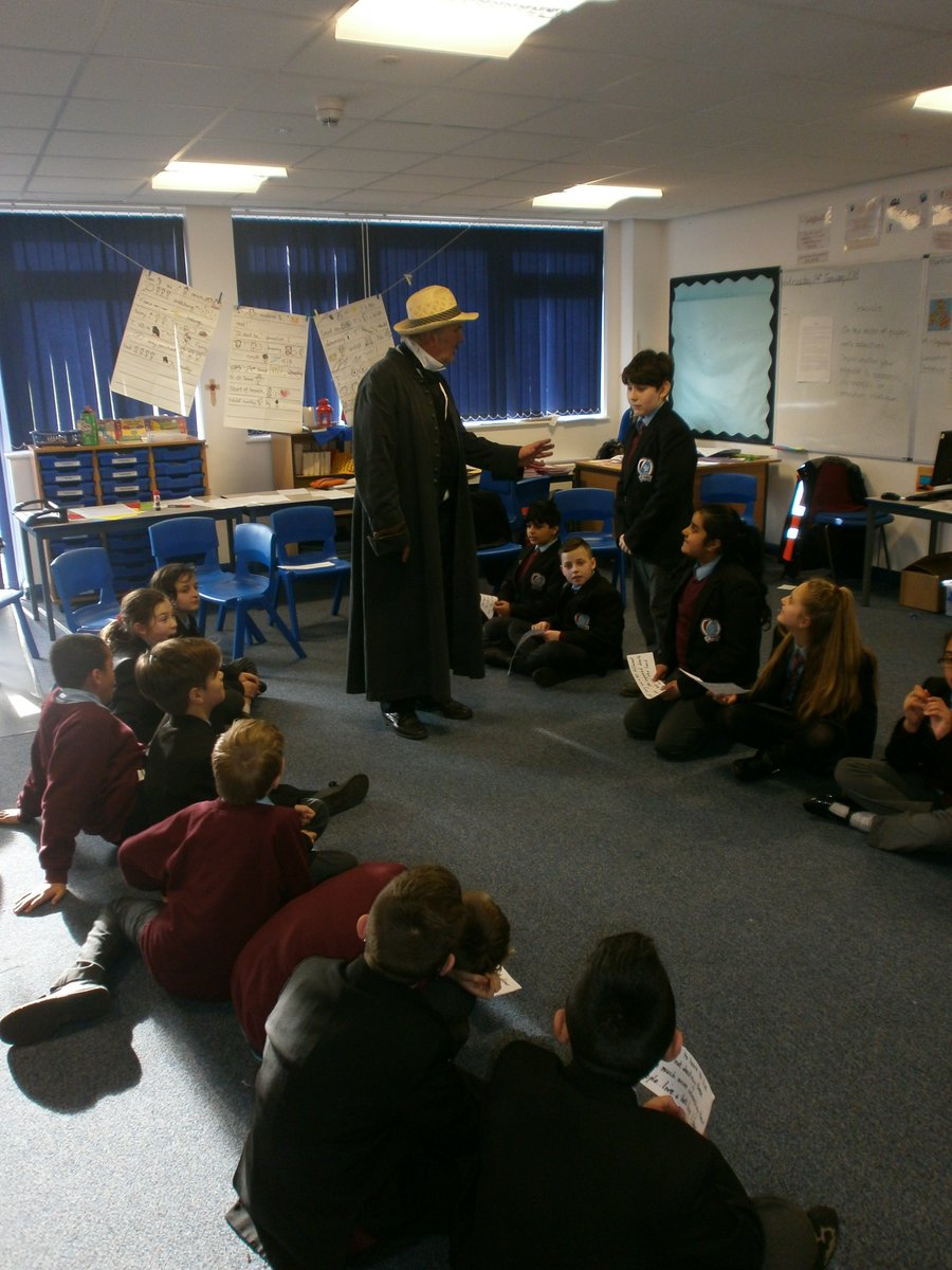 Y6church_prim's tweet photo. More photos from a brilliant morning of drama in Y6! Proud of the children's creativity and ideas, and impressed by their improvisation and performance skills. @church_prim @philipgwebb @AP_Literacy #AlexFellows #aspire #believe #achieve https://t.co/sFMGhb7xMw