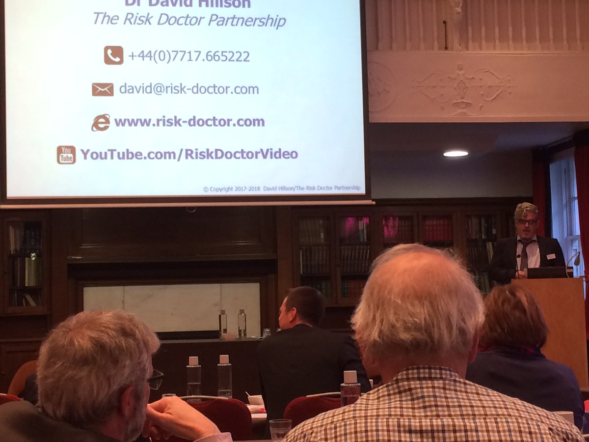 And that wraps up another splendid #apmrisk annual conference. From myself, the rest of the committee and the <a href="/APMProjectMgmt/">Association for Project Management</a> thank you for an excellent day.
Ken Evand, Risk SIG Chair