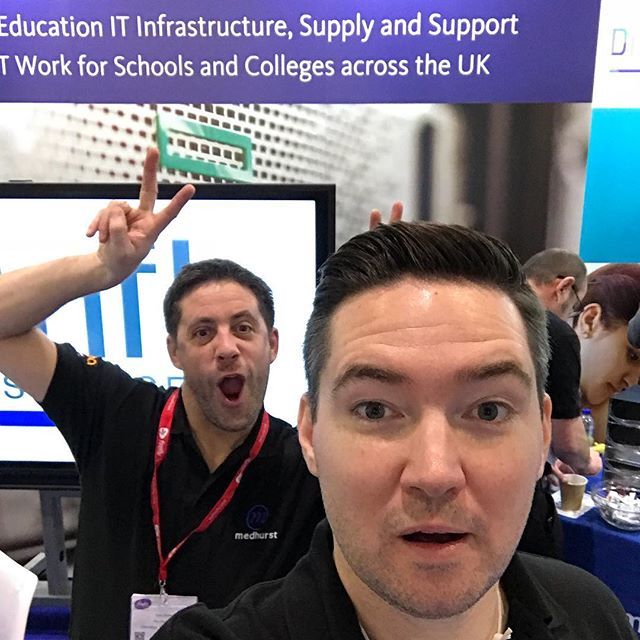 midget_sk8's tweet photo. Fun times on the stand at #bettshow2018 #standlife #tradeshow #ict https://t.co/d9UsveosUF https://t.co/jdnT6clUNx