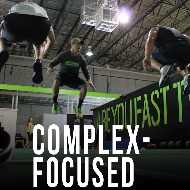 FastTwitch's tweet image. The Fast Twitch Method
Part 2: Complex-Focused ✅ 
FT uses complexes in all of its programming and design to maximize efficiency, and improve strength, power, and speed. #thefasttwitchmethod #complexfocused