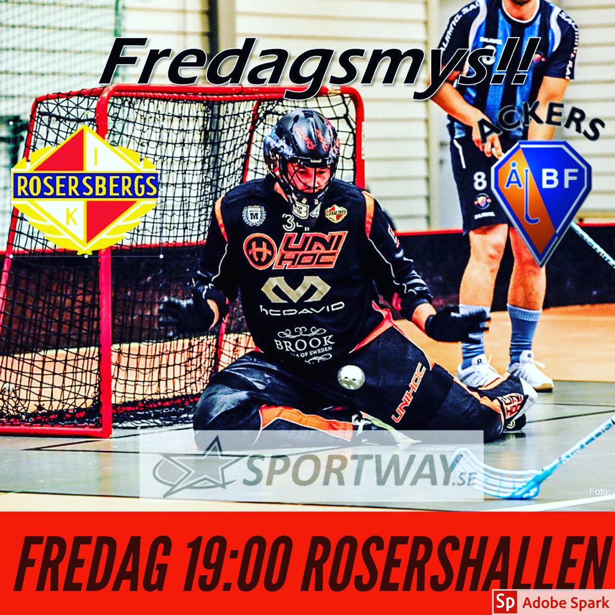 Välkomna på fredagsmys i morgon när vi tar emot <a href="/Ackers_HERR/">Åkersberga IBF Herr</a> i Rosershallen kl: 19,00