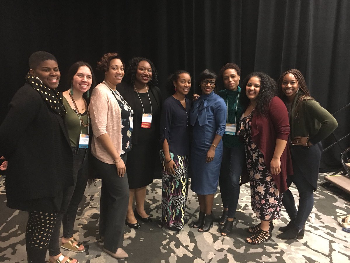 scthevillage's tweet photo. Late post after yesterday’s awesome conference w/amazing moving 👸🏽women #CABFSummit18 professional development we’ve got work to do 😍 https://t.co/0SEtCzhp9q