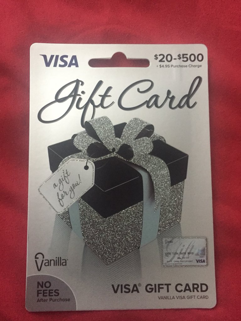 Vanilla Visa Gift Card $20-$500