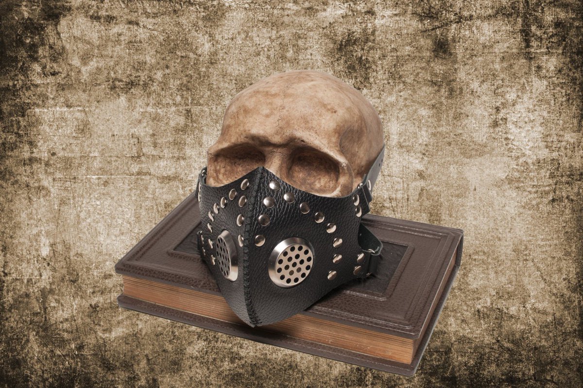 Hatmaker_RU's tweet photo. Mask Cyber Goth Post Apocalyptic Leather Mask CyberGoth Gas Mas… https://t.co/iIF6MetlYd #SteampunkHatMaker #GasMask https://t.co/1ElOSCuRm5