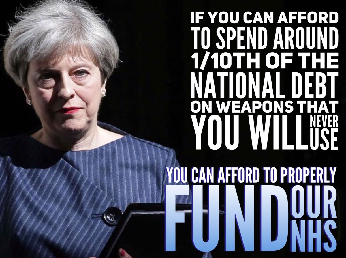 Rachael_Swindon's tweet photo. Please retweet this if you support Jeremy Corbyn’s demand for an emergency budget of £5 billion to be immediately invested in the NHS. @theresa_may https://t.co/hnVpGcR0sU