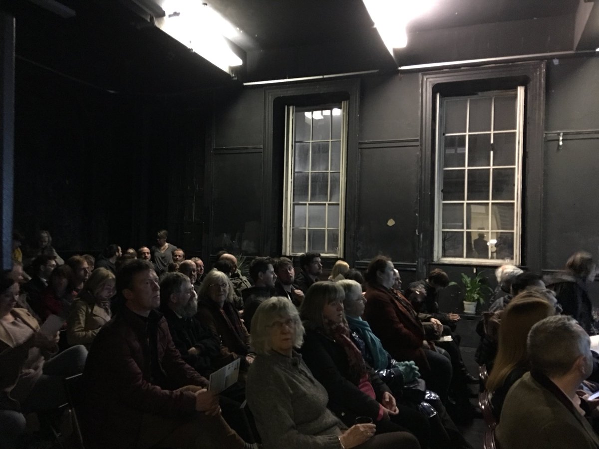 ulsterahs's tweet photo. Crowds gather at @old_museum Building for first UAH event of the year. Lecture: ‘Glamour & Gloom: 1930s Architecture in Belfast’ by Tanja Poppelreuter. FULL HOUSE! https://t.co/ue3bQaGkrK