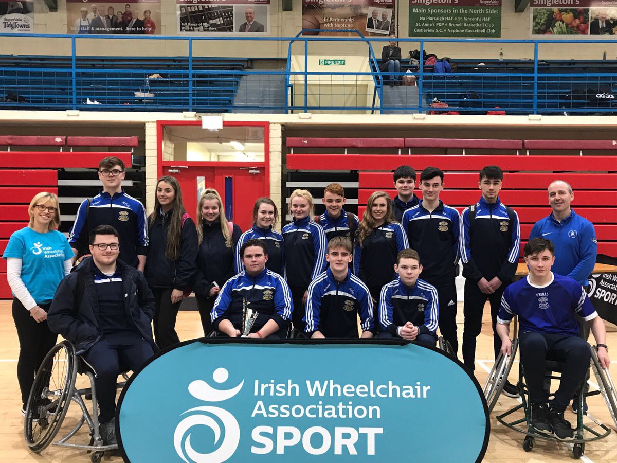 gcmhuireag's tweet photo. Seaimpíní an chomórtais! Ag súil leis an gcraobh uile-Éireann ar an 13ú Márta i mBaile Átha Cliath! Buíochas le Gach duine ag an @IWASport @IrishWheelchair as lá iontach agus le hIníon Tóibín i bhfeighil na foirne! https://t.co/uVl7NQ4lbc
