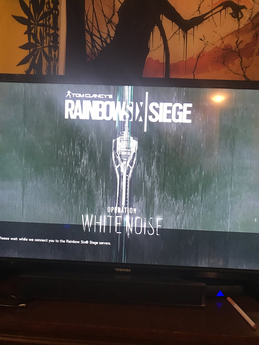 RRBH5's tweet photo. @Rainbow6Game hey, I haven’t been able to get on rainbow six in 3 days just stays at the loading screen can u let me know the issue https://t.co/ukz9Gp2r0d