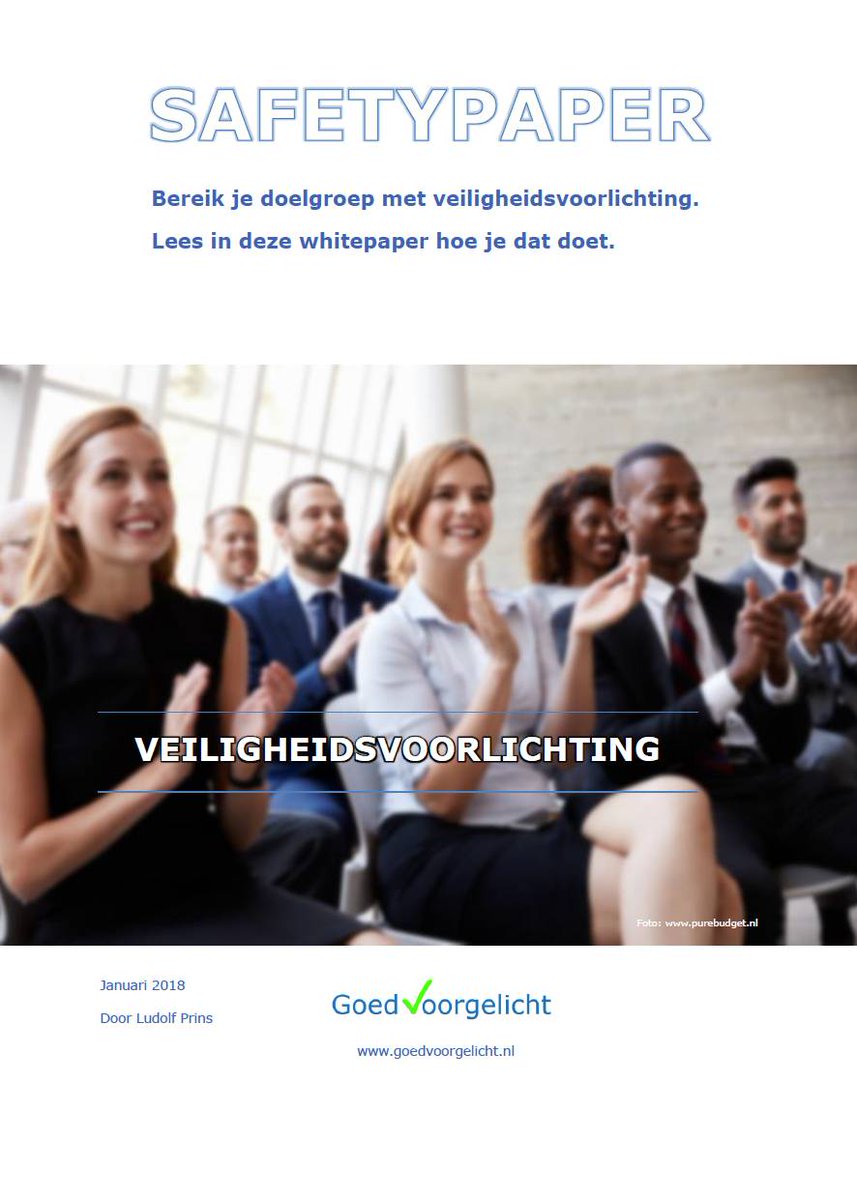arbobekwaam's tweet photo. Veiligheidsvoorlichting, zo doe je dat. Lees er alles over in mijn whitepaper. https://t.co/1dyto9d4ic #arbobekwaam #goedvoorgelicht https://t.co/B5qpAnYvEi