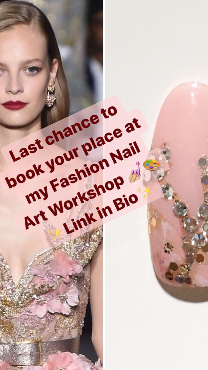 CherrieSnow's tweet photo. 4 days till booking closes! 💅🏼🎨 #fashionnailartworkshop #Londonworkshops #nailartcourse #learnnailart #freehandnailart #nailart https://t.co/WiqsixzQvi