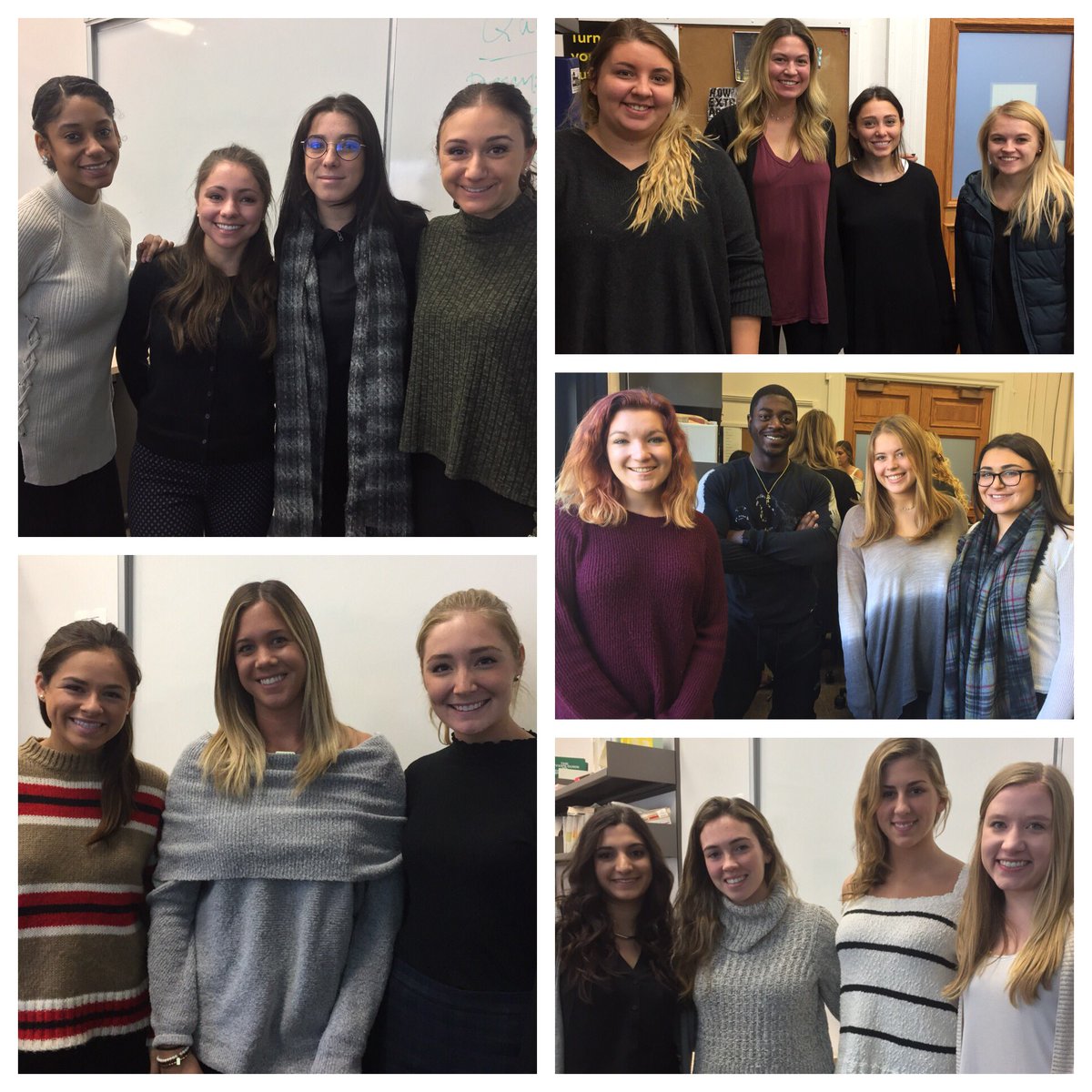 ProfNichols's tweet photo. My @PSUBellisario #comm473 students are dressing for the job they want this semester, tackling the @FOXSportsU challenge. Get ready to hire them. #BusinessCasual @PRSA @iabc https://t.co/LqCX1c5YoQ