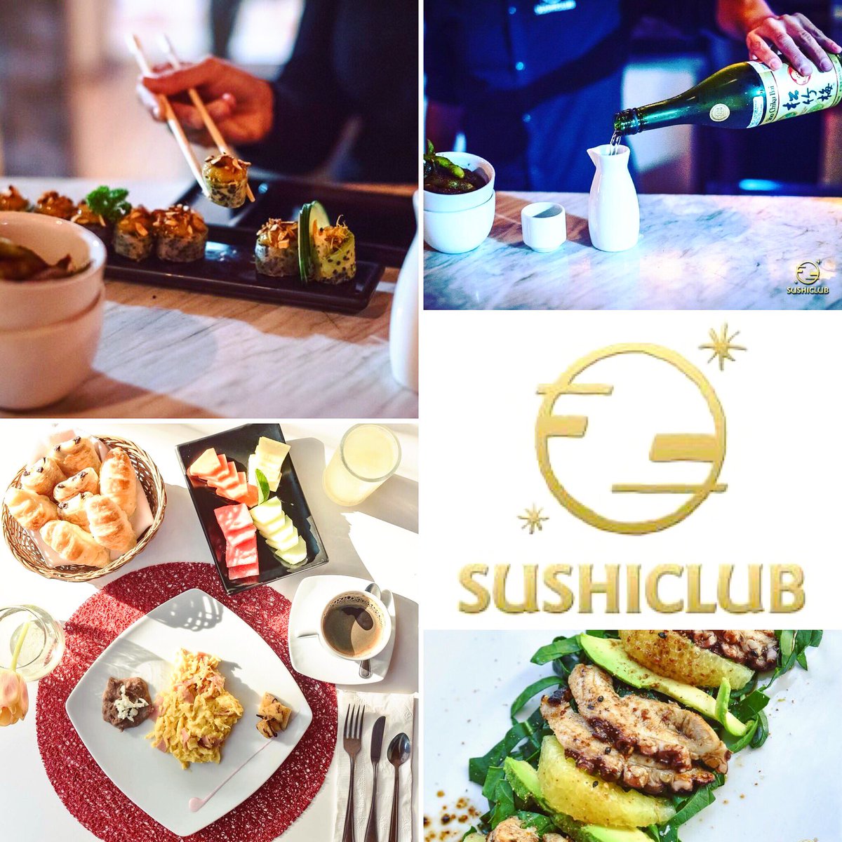 PlayaFood's tweet photo. Sushi Club 🍱
One of the best sushi in Playa del Carmen ! 🙌🏼
Quality and taste of food is very good: really liked Orange Sake!  
Waiters are  kind and responsive 
Nice atmosphere, especially because of cool wind on a terrace 🌿
Link PlayaFood: https://t.co/zjMGPb4IBP https://t.co/HNedfkVWRT