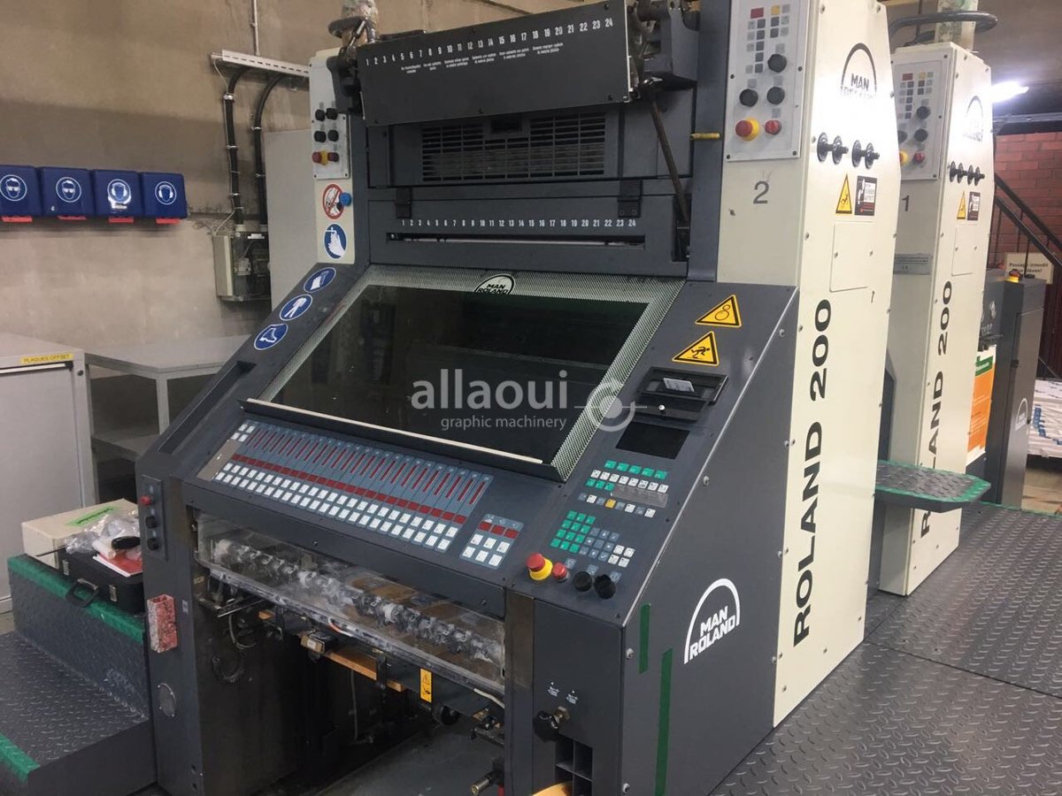 AllaouiGraphics's tweet image. With only 900,000 impressions this #Manroland #offsetpress is an extremely rare pre-owned #2color #printing machine. The press has just arrived and is in mint condition! buff.ly/2n1XTgK