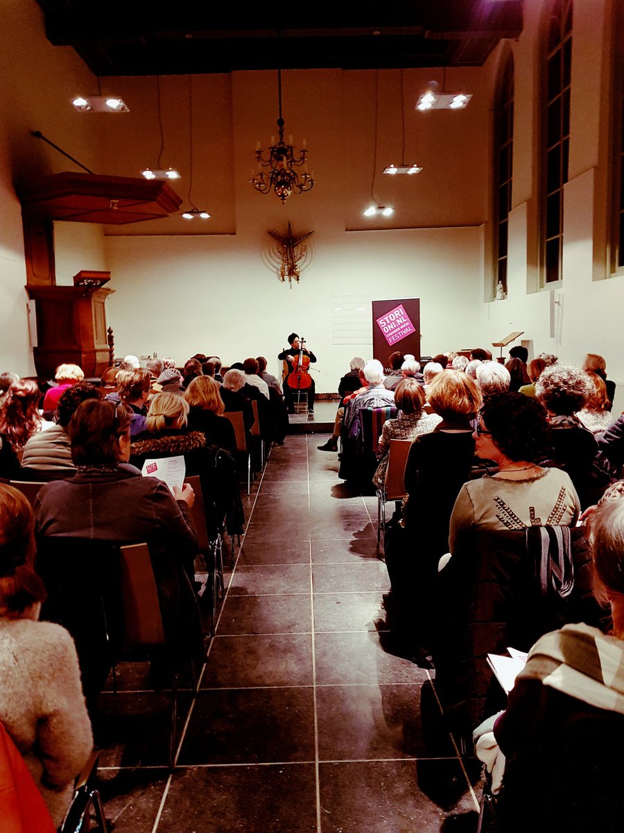 Locatie 2: Isang Enders speelt de schitterende Eerste Cellosuite van Bach in de Evangelisch Lutherse Kerk. Fijn dat we hier ook dit jaar weer te gast mogen zijn!