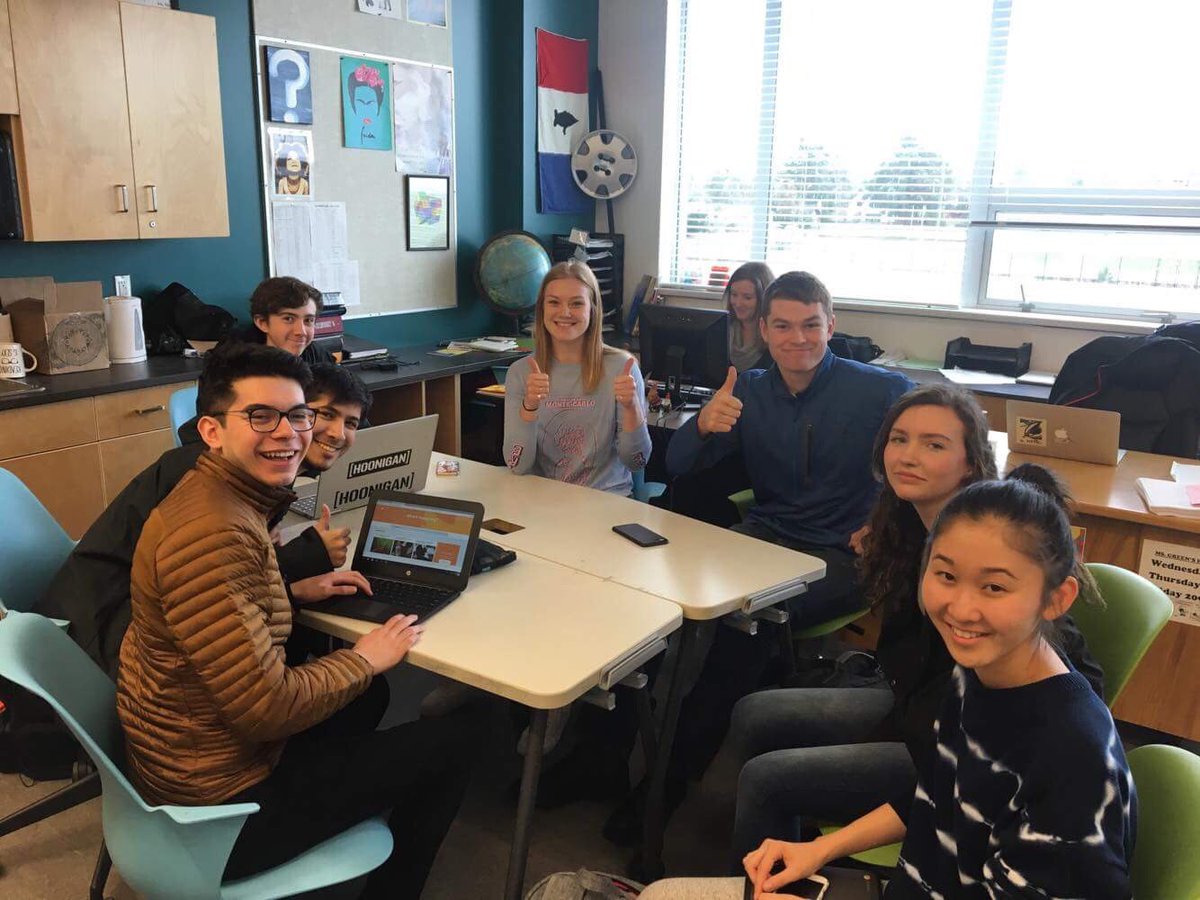 obhpodcast's tweet photo. Marketing, story design and the tech group working hard!! https://t.co/w7U6JNvLkX