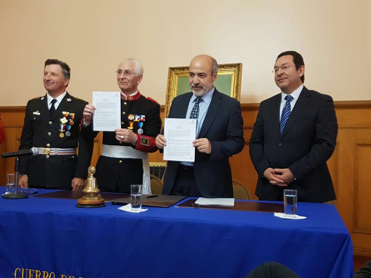 #Temuco, clientes podrán aportar voluntariamente a Bomberos firmando un documento para que dentro de su cuenta de agua, se incluya el aporte #estoesporti