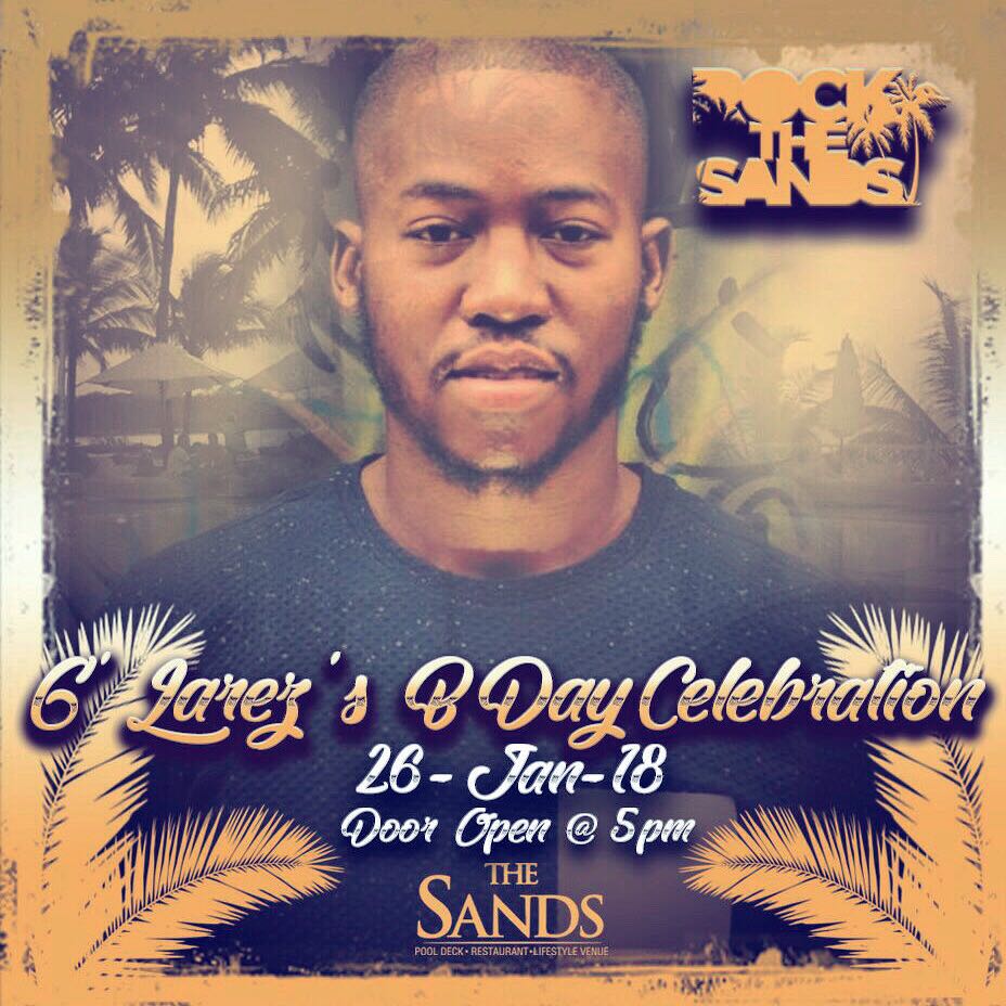 JCubez's tweet photo. Celebrating with my fam tomorrow 🎂🎉🙌🙌🙌

#RockTheSands https://t.co/j5ee5Qvk6Q