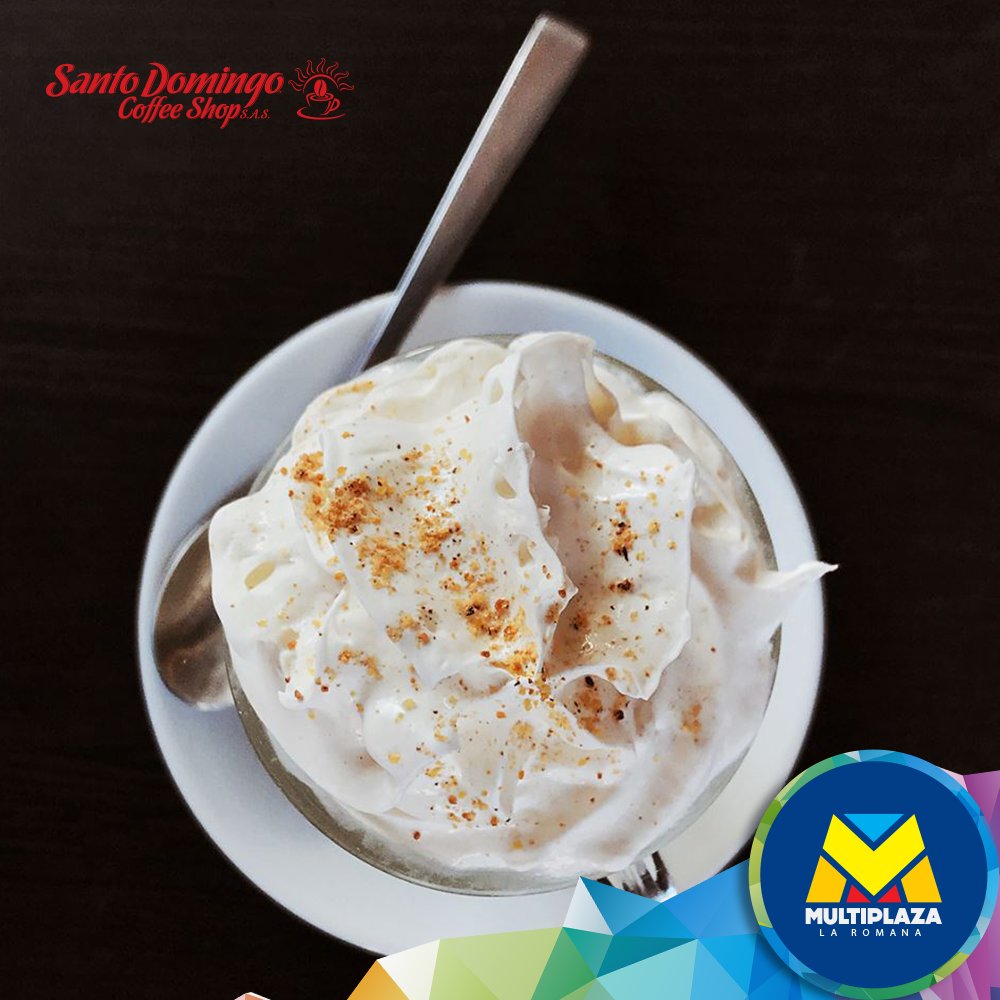 Disfruta una deliciosa taza de café en @cafesantodomingo en tu #MultiplazaLaRomana. #CentroComercial