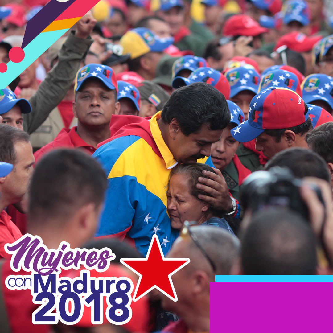 #MujeresConMaduro2018 <a href="/NicolasMaduro/">Nicolás Maduro</a> “Las familias tienen que estar organizadas porque la revolución la hace el pueblo, la hace la familia, la hace la mujer, o no la hace nadie” <a href="/PartidoPSUV/">PSUV</a> @AnzPSUV <a href="/pedrompsuv/">Pedro Martinez</a>