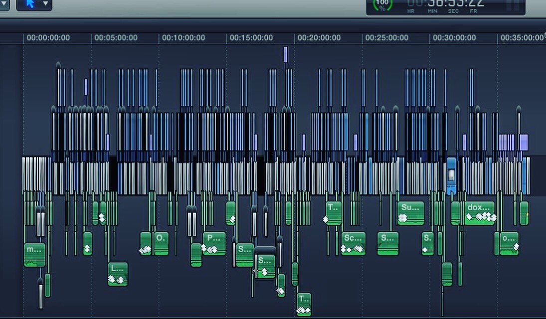 marinaromerotv's tweet photo. Con este timeline me convertí en realizadora de mi primer documental. Para los que no sepan qué es un “Final” esas barritas de colores son 35 minutos de parto después de un embarazo de 5 meses 🐣#documental #volveraguatemala #ibermed #finalcut https://t.co/VQTvKYWCDh