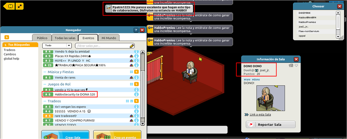 HabboLink14's tweet photo. ATENTO @ESHabboSecurity 
con esta sala
Rt https://t.co/oN1pxkCnht