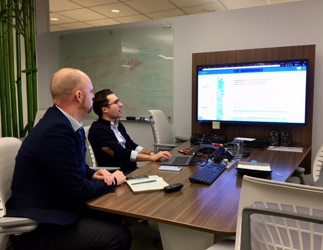 We are delighted to have Adam LaFrance of <a href="/theknomos/">Knomos</a>, winner of our Blakes Global Legal Innovation Challenge, here with us in the Innovation Hub <a href="/BlakesLaw/">Blakes</a> this week working on improving legal service delivery <a href="/EhLaFrance/">Adam La France</a> <a href="/lawmadecom/">LAW MADE</a> #BlakesInnovationChallenge #legaltech