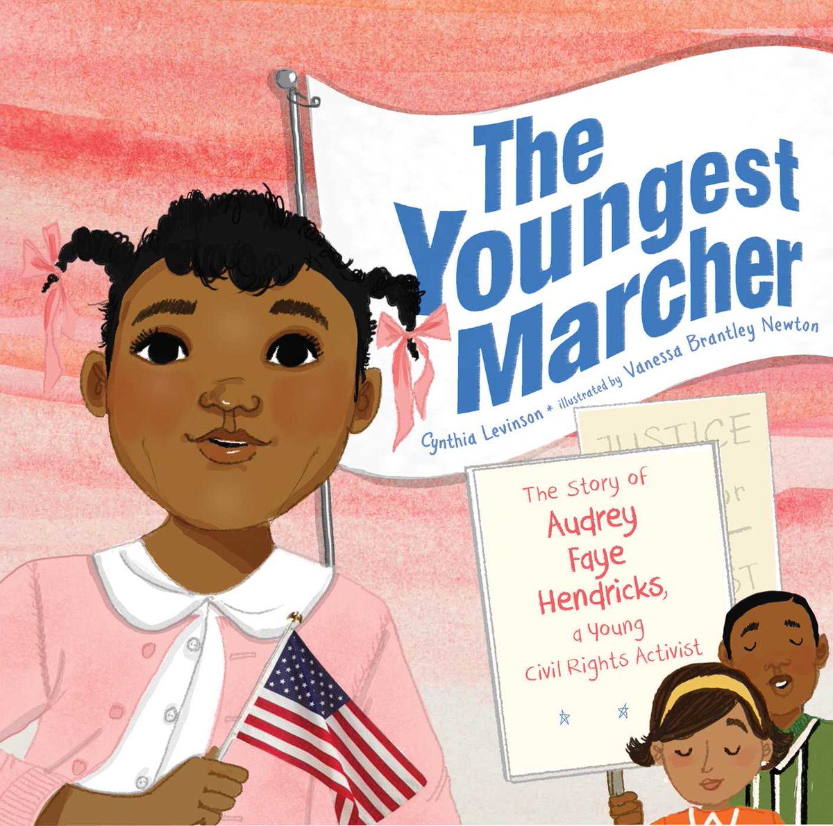 LatinLibrarians's tweet photo. Our mock Coretta Scott King Award winner: The Youngest Marcher: The story of Audrey Faye Hendricks, a young civil rights activist by Cynthia Levinson / Illustrated by Vanessa Brantley Newton https://t.co/FSbUmc4GsW