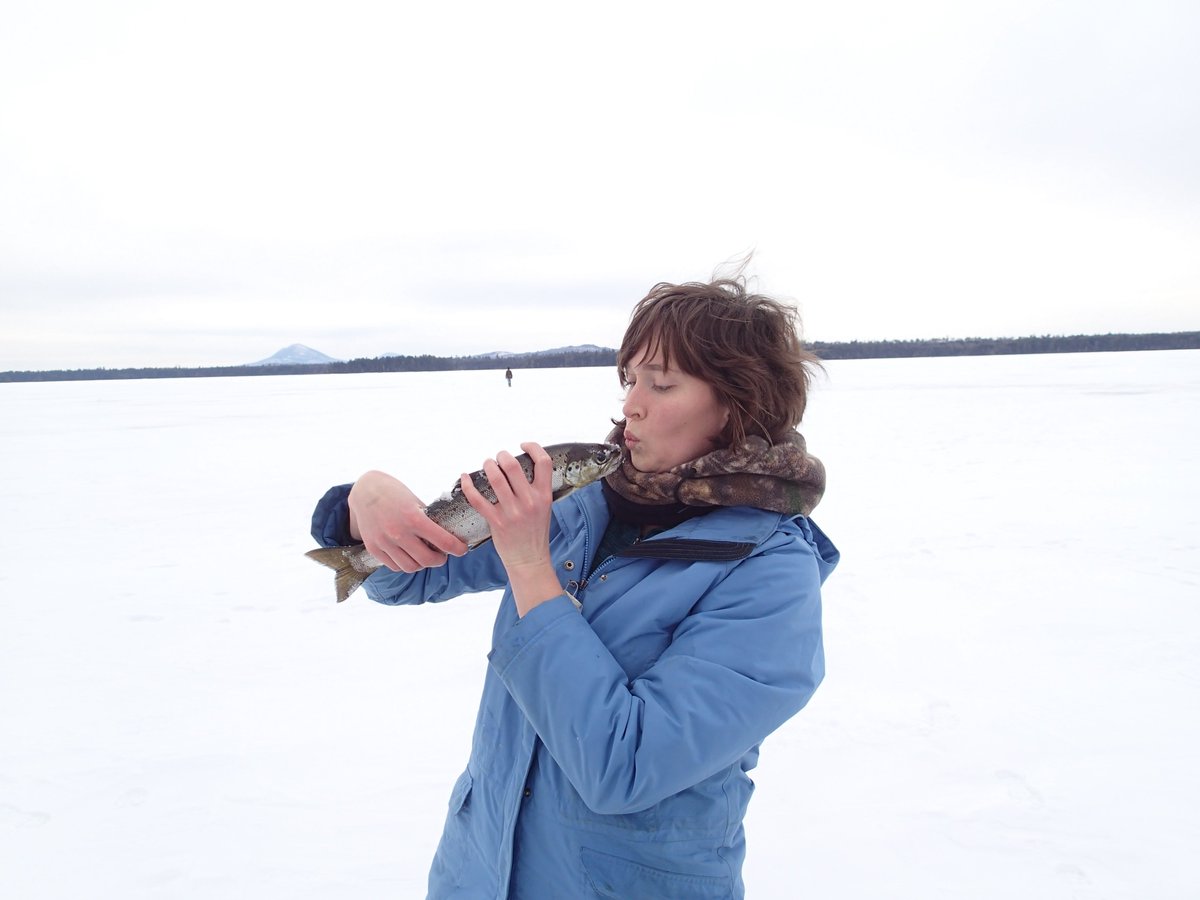 ZFishLab's tweet photo. Newly minted ... Dr. Barber, gaining a PhD in the Department of Wildlife, Fisheries and Conservation Biology at the University of Maine with 220 pages of "Marine derived nutrient cycling in the St. Croix River, Maine" - stay tuned for more.... https://t.co/sRSQWv6MFq