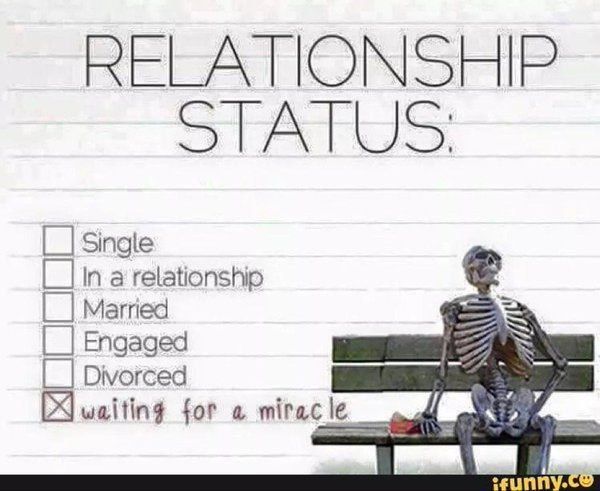 CauseWereGuys's tweet photo. Relationship status https://t.co/BgBmBBxhf5