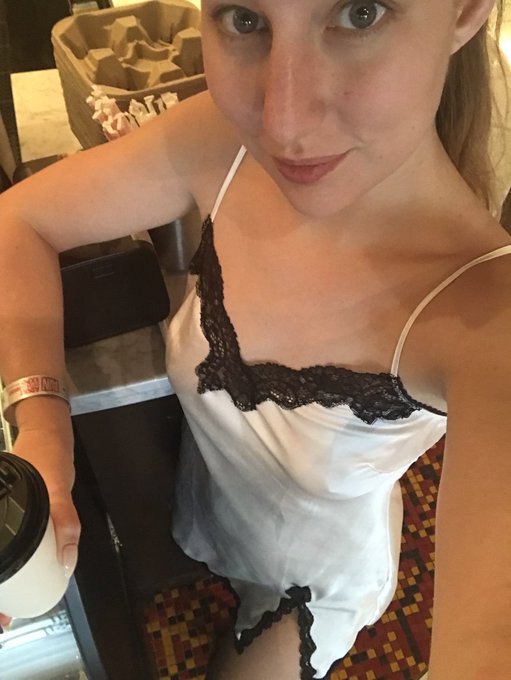 How one rolls out of bed and picks up breakfast at a porn convention... @AEexpo #xxx #lingerie #latte<a href="/tag/lingerie"class="tags"><span>#lingerie</span></a><a href="/tag/xxx"class="tags"><span>#xxx</span></a><a href="/tag/latte"class="tags"><span>#latte</span></a>