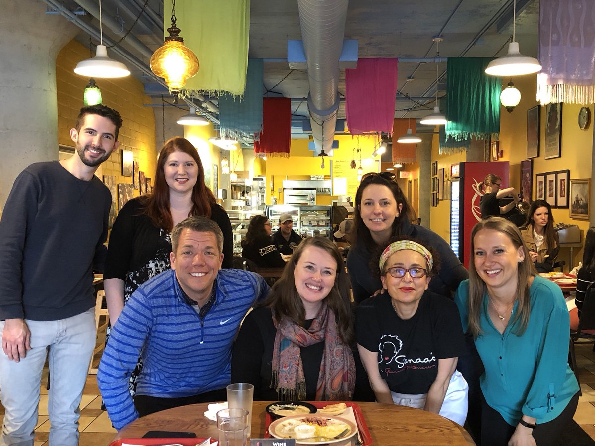 sdchorale's tweet photo. Since the Chorale’s beginning, we have enjoyed the food at our favorite Sioux Falls restaurant Sanaa's 8th Street Gourmet. An SDC tradition on concert day! Thanks for the food fuel Sanaa!!! https://t.co/jU5N3CyTiW