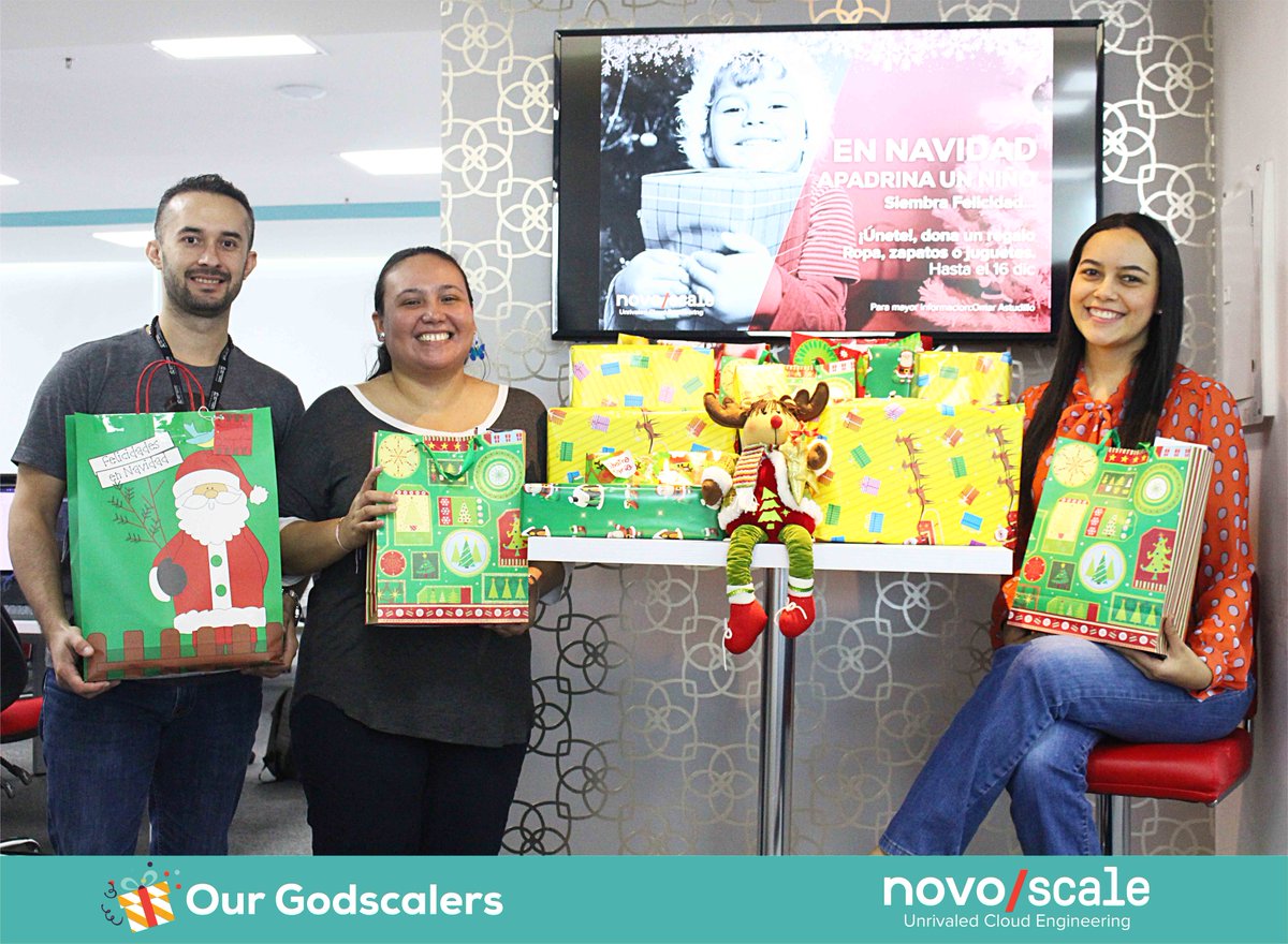 NovoScale's tweet photo. A #TBT that reminds us the magic of giving someone a reason to smile! Meet some of our #Godscalers #Novoscale #UnrivaledCloudEngineering #Tech #LetsScaleTogether https://t.co/sUY4m7lBbc