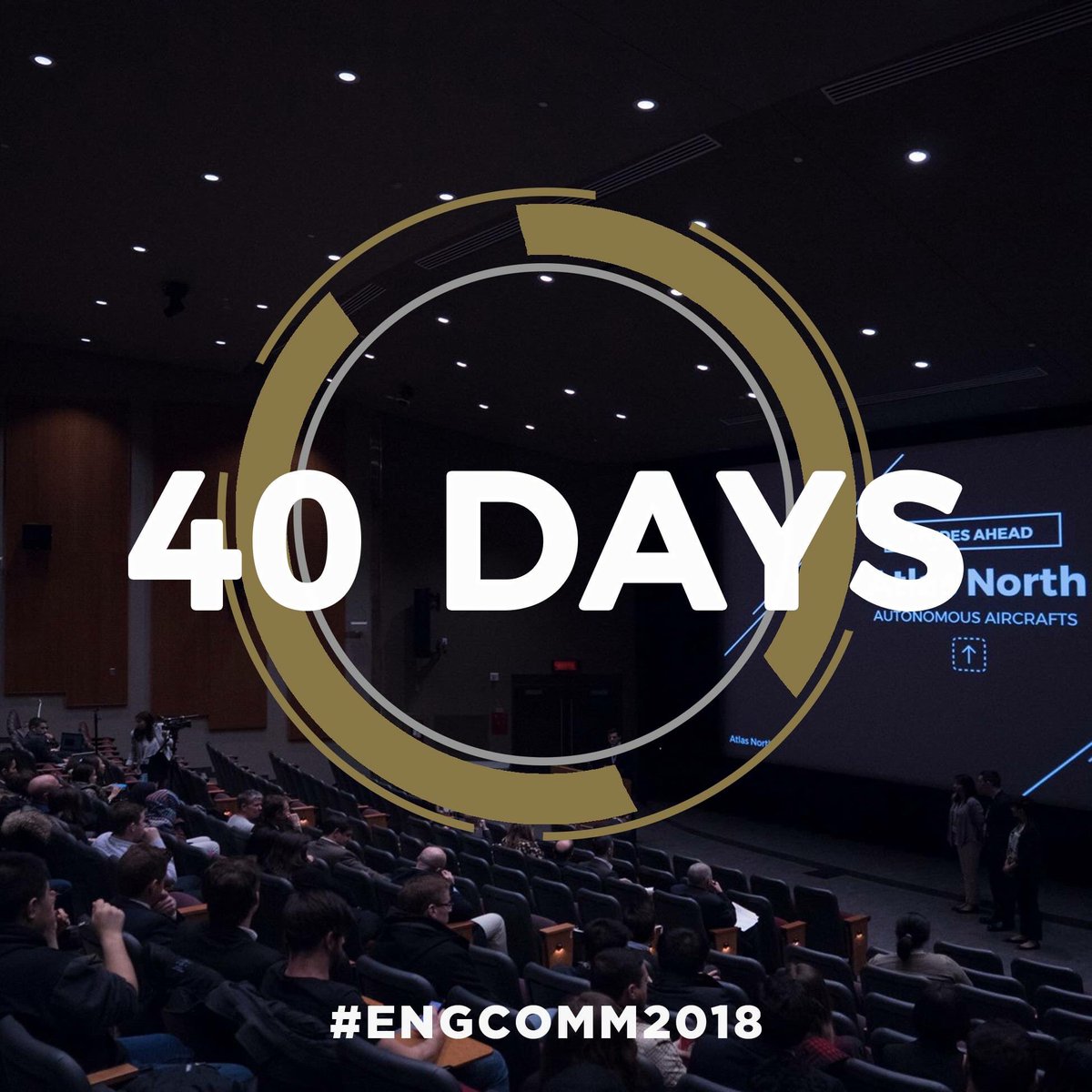 engcommofficial's tweet photo. 40 day left until #ENGCOMM2018. Are you ready? https://t.co/y6FWTk3zpr