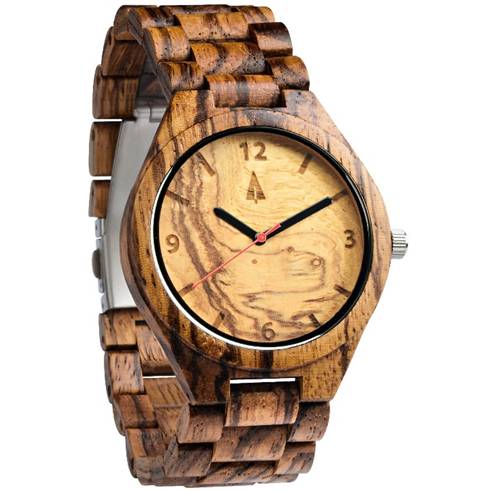 totalwr's tweet image. This wooden watch subverts the typical metal watch design and presents a magnificent wood grain to bring out phenomenal detail to this timepiece.    #TimepieceThursday #adventure #horology